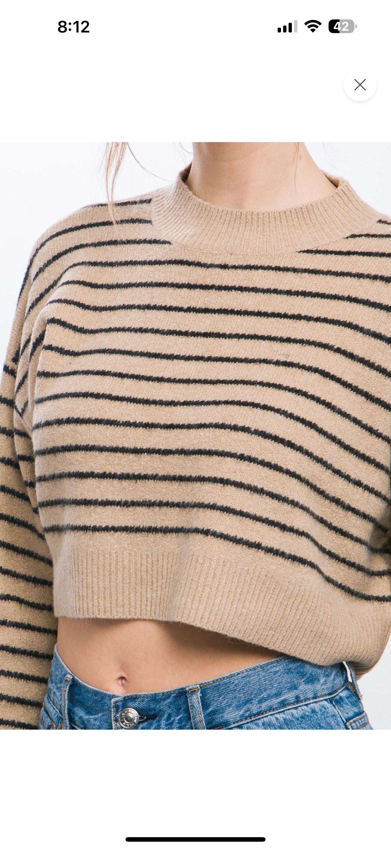 Avery Cropped Sweater