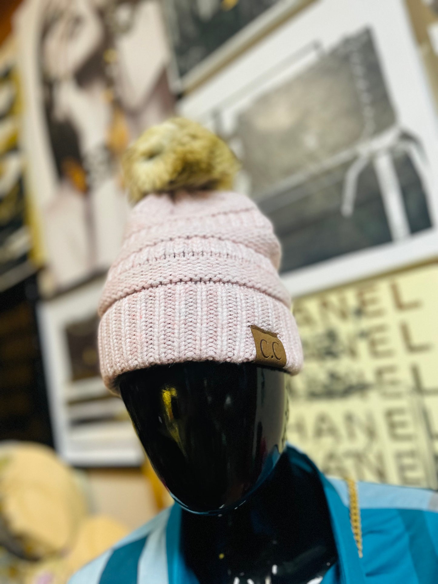 Beanie with Pom Pom